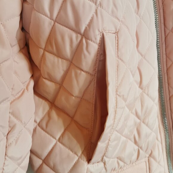 Levis Quilted Pink Bomber Jacket - NWT - Large - Picture 4 of 13
